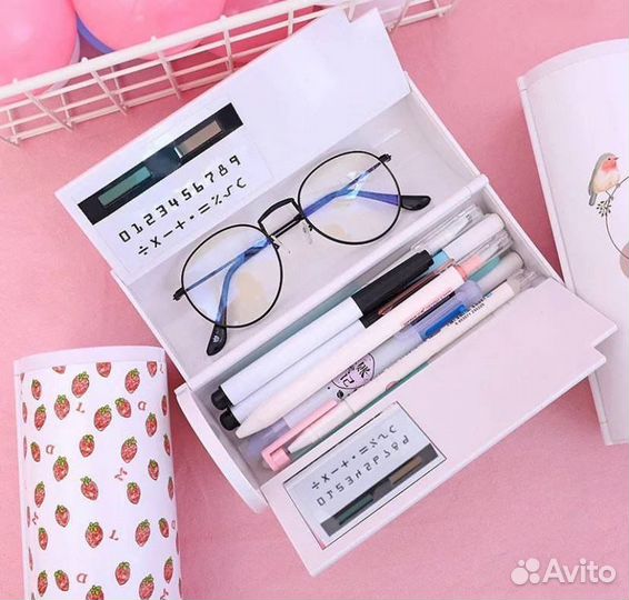 Пенал NBX с зеркалом и калькулятором