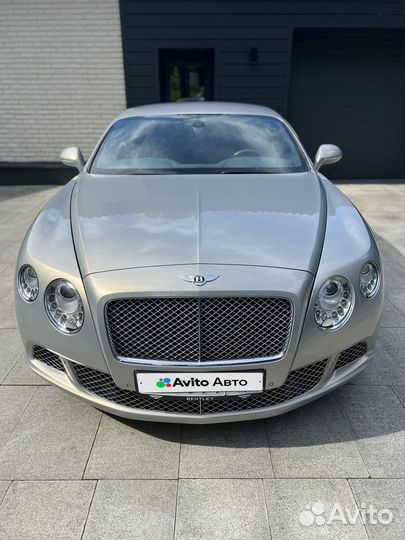 Bentley Continental GT 6.0 AT, 2012, 57 000 км