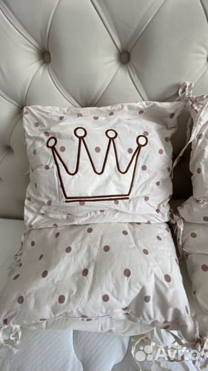 Бортики в детскую кроватку