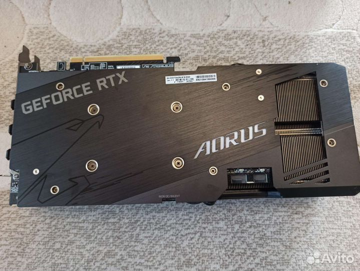 Gigabyte aorus GeForce RTX 3070 master 8G REV 1.1