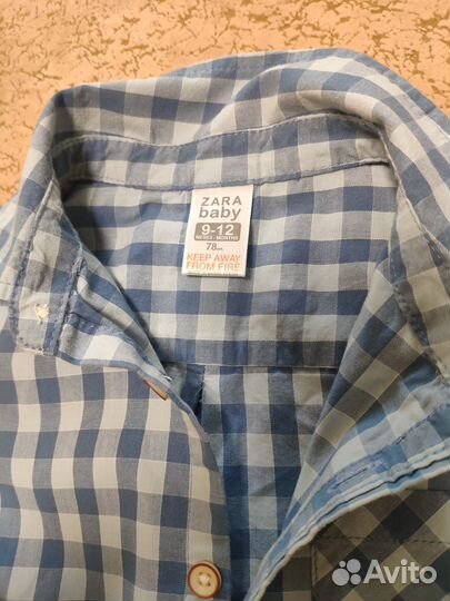 Рубашки на мальчика 1-5 лет