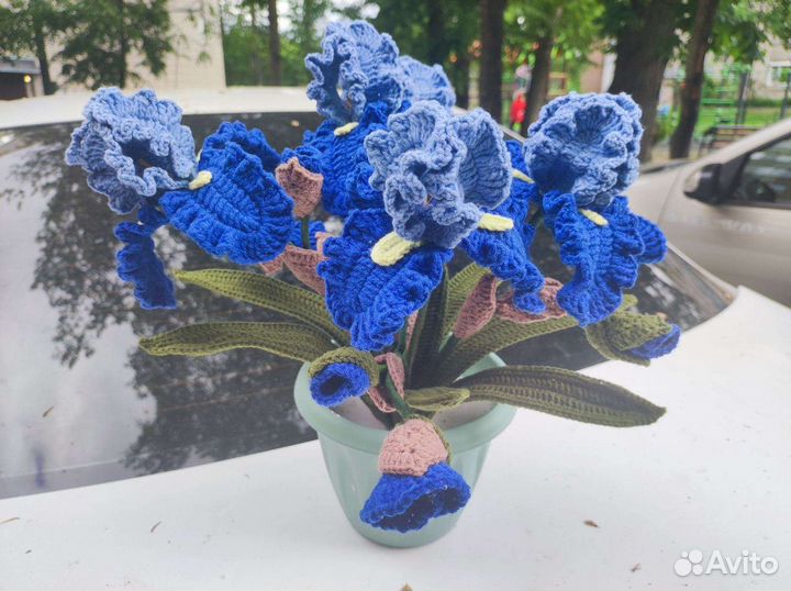 Прекрасные Ирисы ручной работы
