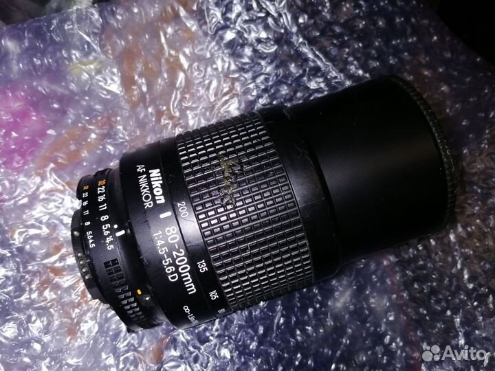 Объектив nikon AF nikkor 80-200mm4.5-5.6D