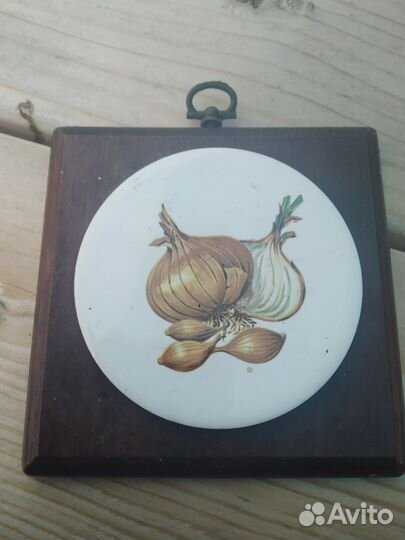 Плакетка винтажная США