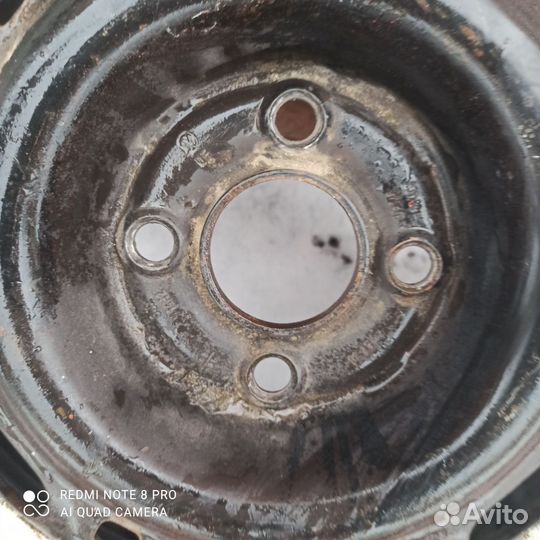 Диски стальные р14 4*100 ет38 цо 57.1 2шт