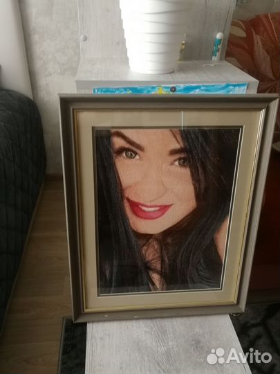 Картина вышитая крестом