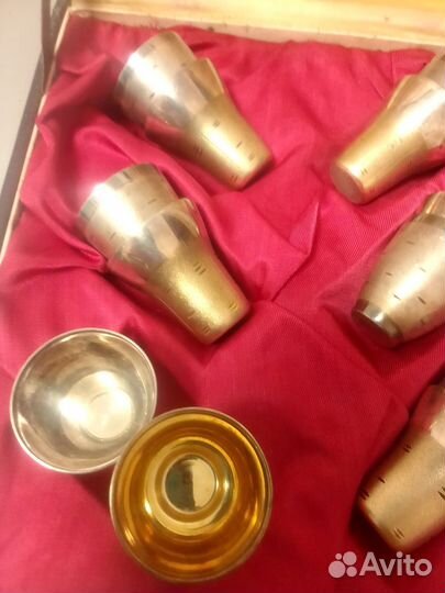 Набор стопок берёзка Мельхиор 12 штук