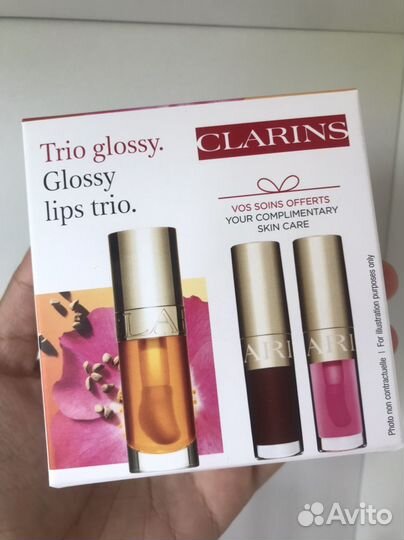 Набор масел для губ Clarins Comfort oil