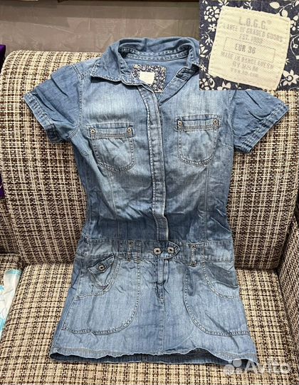 Джинсовая женская одежда