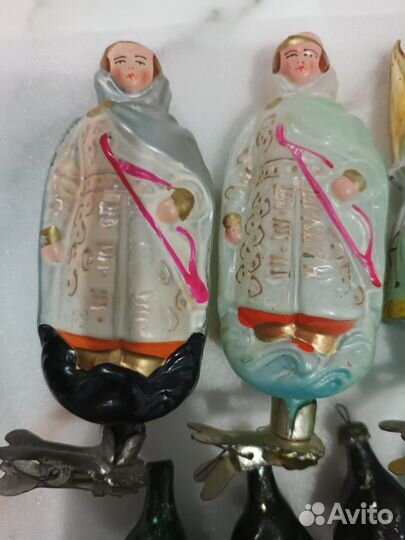Елочные игрушки СССР