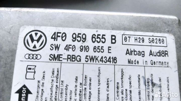 Блок управления airbag audi Volkswagen
