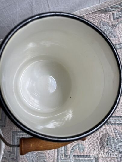 Бидон красивый эмалированный СССР 3 л