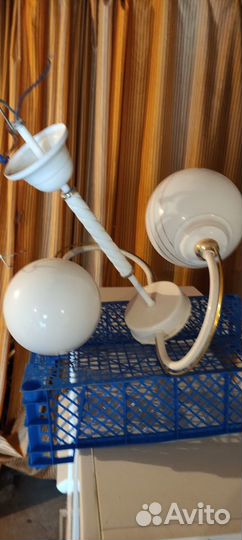 Люстра потолочная бу