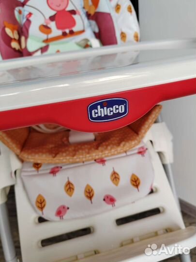 Стульчик для кормления chicco polly 2 в 1