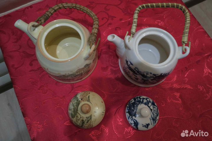 Чайник заварочный фарфоровый китайский