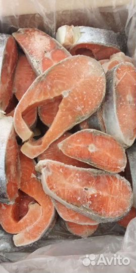 Стейки лосося