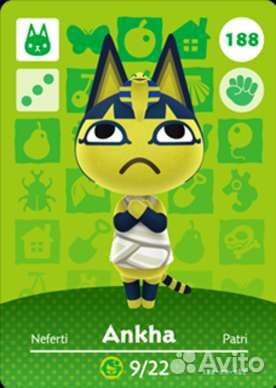 Карточка Анка Энимал кроссинг