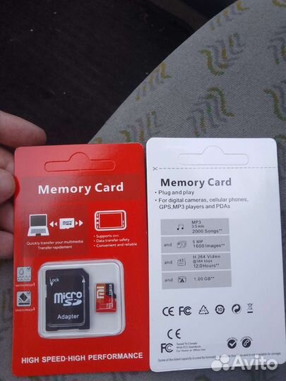 Карта памяти MicroSD 128 gb