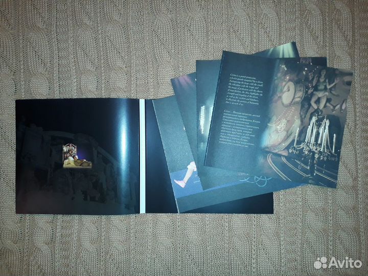 Cirque du Soleil Corteo брошюра программа бейдж