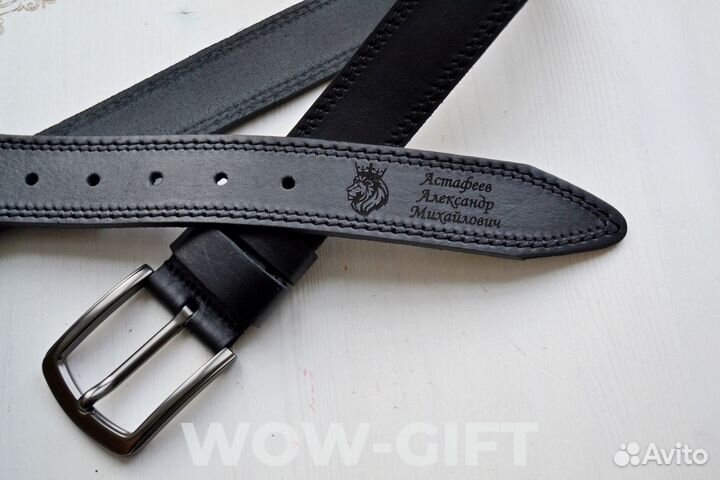 Ремень мужской натуральная кожа