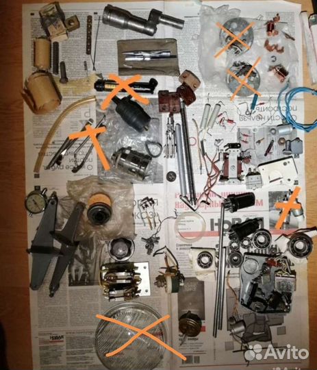 Запчасти мотоцикла Ява