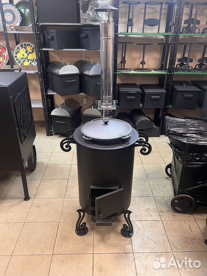 Печи под казан 2-3-5 мм