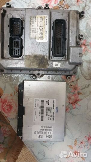 Блок управления двигателем MAN TGA,TGL,TGX