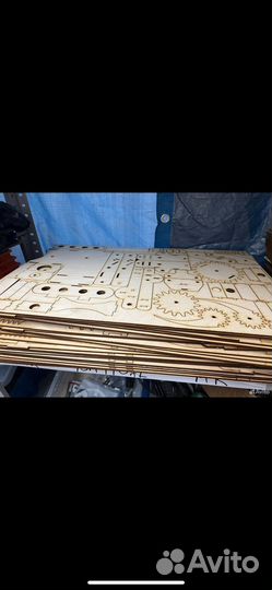 Лазерная резка фанеры