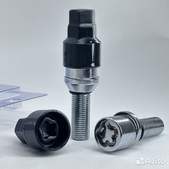 Секретные болты м14х1.5-35мм конус