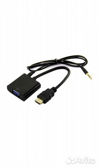 Переходник hdmi-VGA 0.1m + aux в подарок
