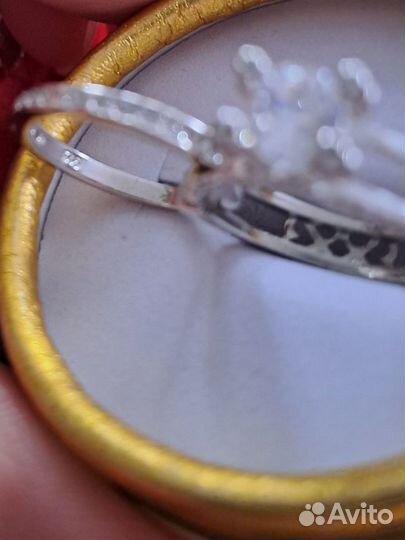 Кольцо серебро 925 женское