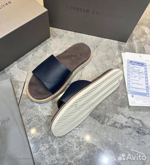 Шлепки Сланцы Brunello Cucinelli Размер 40-46