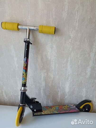 Детский снегокат-самокат