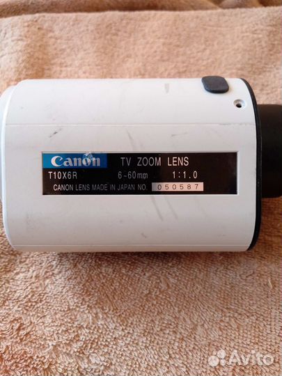 Canon TV zoom 17-102 f 2.0 (C- mount 1/2)
