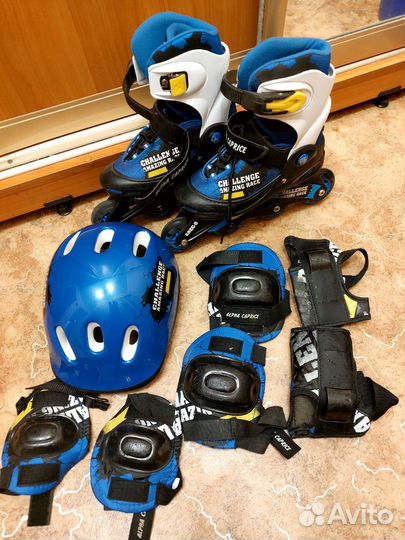 Роликовые коньки подростковые