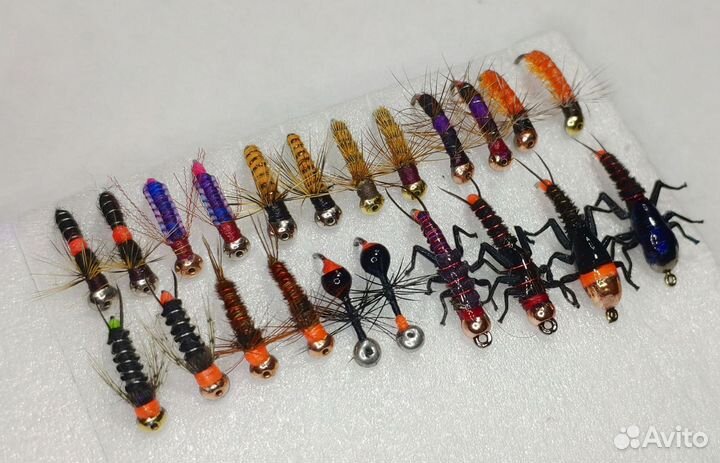 Мушки на хариуса. Мухи, нимфы, мормышки, наборы