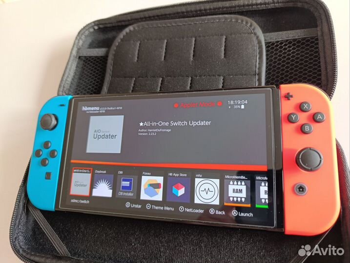 Nintendo switch oled прошитая