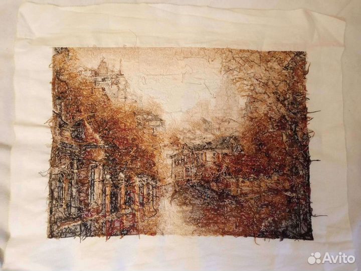 Картина вышитая крестом