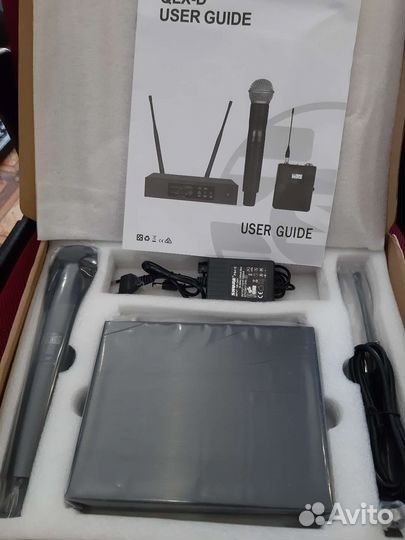 Радиомикрофон Shure Qlxd-4 головы KSM8, SM58