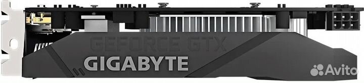 Новая gigabyte GeForce GTX 1650 4096Mb D6 OC