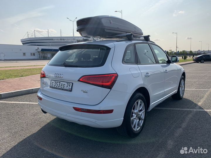 Поперечены на рейлинги audi q5 8r