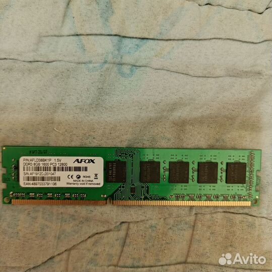 Оперативная память DDR-3 4 и 8 Gb на компьютер