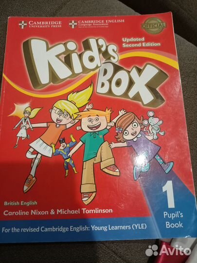 Учебник kids box 1
