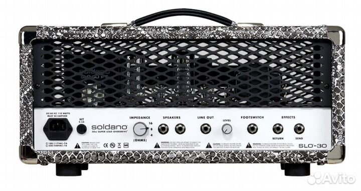 Soldano SLO-30 Snake Tolex Head