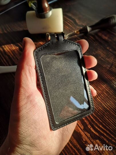 Чехол для пропуска - карты ручной работы