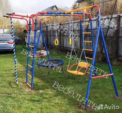 Детская уличная игровая площадка. Качели. Новая купить в Тамбове ...