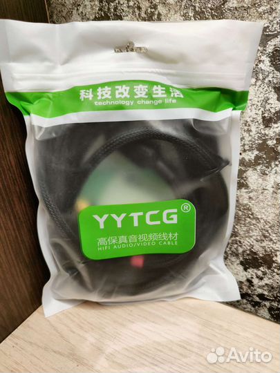 Акустический кабель HI-FI 3,5/RCA