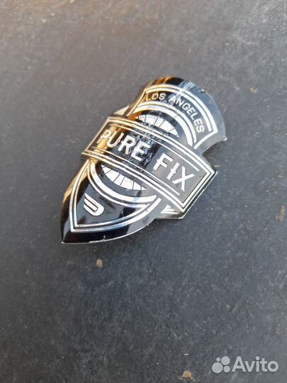 Шильдик велосипеда pure Fix (США)