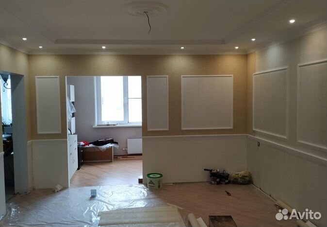 Отделка стен выравнивание. Электрика под ключ