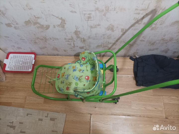 Детские санки коляска